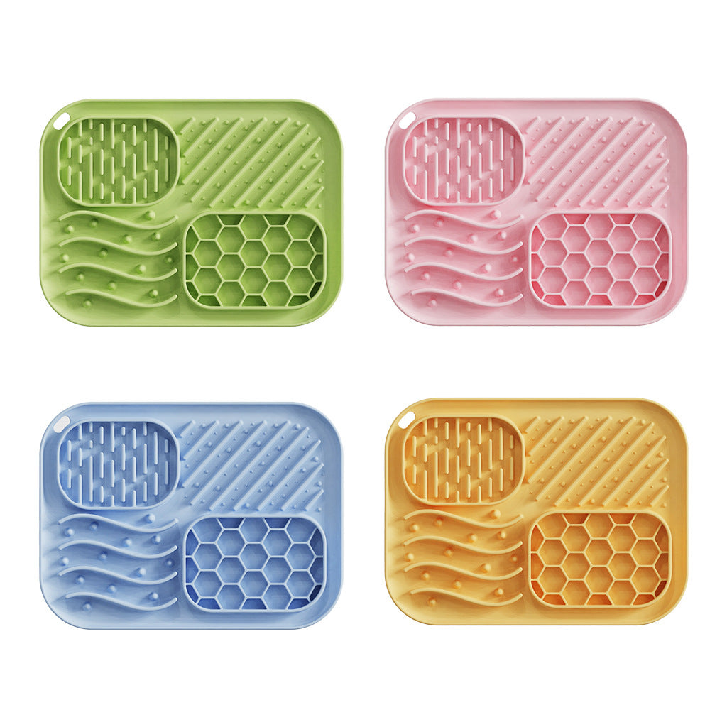 JB's World Dog Slow Feeder Bowl with Suction Cup